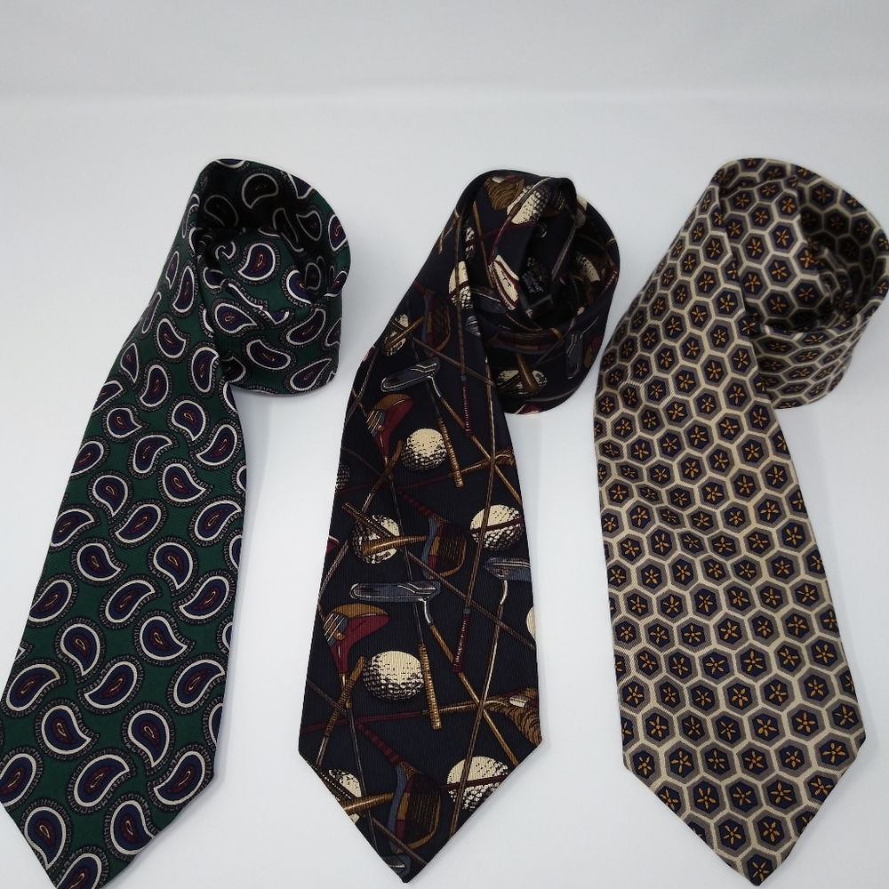 Robert Talbott Silk Ties (3) Bundle - image 3